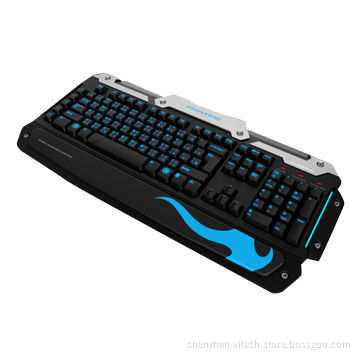 Mechanical good texture gaming keyboard, cool style, strong decorous